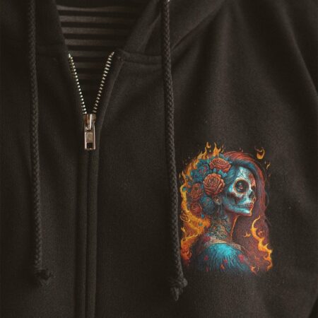 I AM THE STORM SUGAR SKULL FIRE ALL OVER PRINT - TLTR1103232