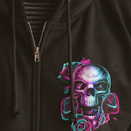 I AM THE STORM SKULL ROSE SMOKE ALL OVER PRINT - TLTR0203233
