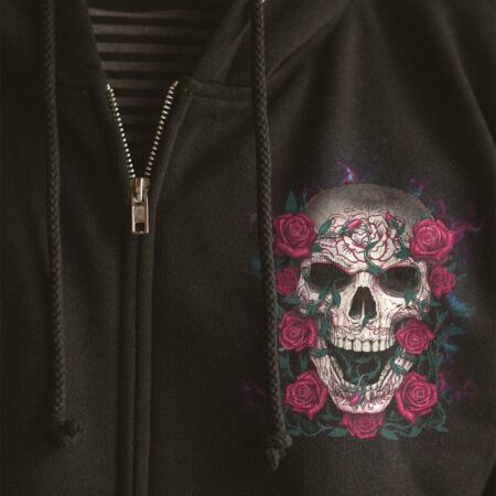 DON'T TRY TO FIGURE ME OUT SKULL ROSE ALL OVER PRINT - YHHG1811224