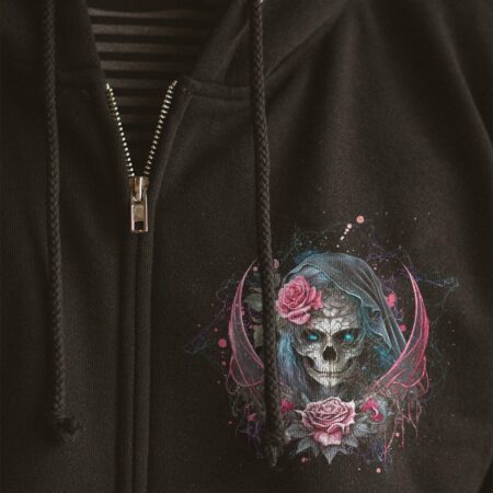 KARMA FAIRY SKULL ROSE ALL OVER PRINT - YHHG0603232
