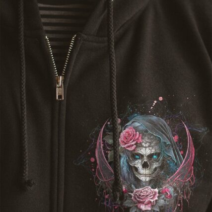 I'M NOT ANTI-SOCIAL SKULL ALL OVER PRINT - YHHG1303233