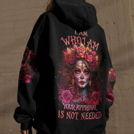 I AM WHO I AM SKULL ALL OVER PRINT - YHDU1204234