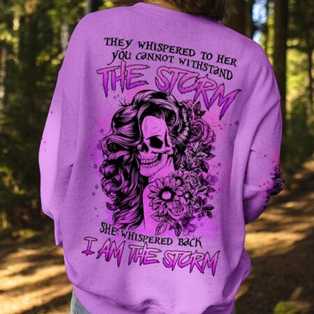 I AM THE STORM SUGAR SKULL ALL OVER PRINT - YHLN0504232