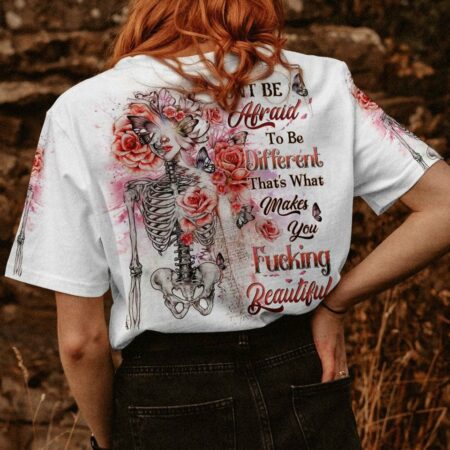 DON'T BE AFRAID TO BE DIFFERENT ALL OVER PRINT - YHDU2604232