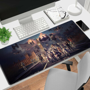 Star Wars In London - Mouse Pad Plus Size - Owl Ohh-Owl Ohh