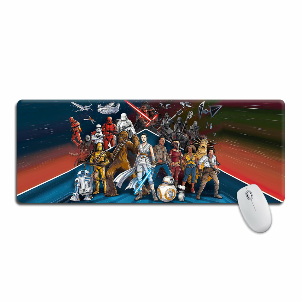 Star Wars Heroes of The Star Wars - Mouse Pad Plus Size