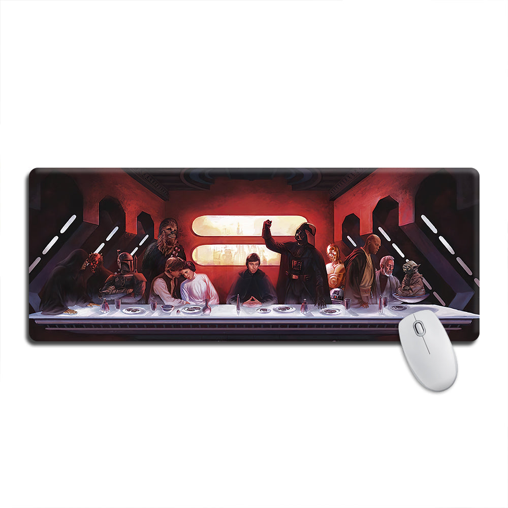 Star Wars The Last Supper - Mouse Pad Plus Size