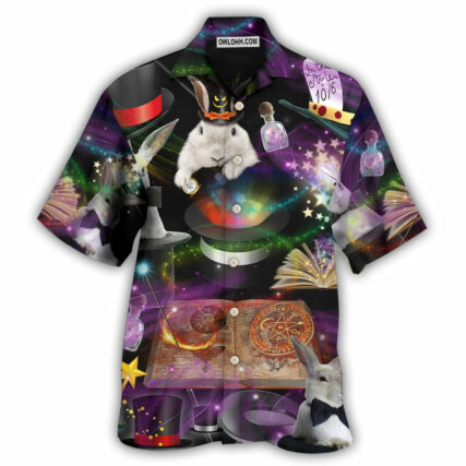 Magician Born To Be Magician And Cute - Hawaiian Shirt - Owl Ohh - Owl Ohh
