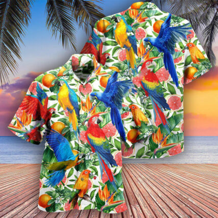 Parrot Make Red Grapefruit Flavor - Hawaiian Shirt - Owl Ohh - Owl Ohh
