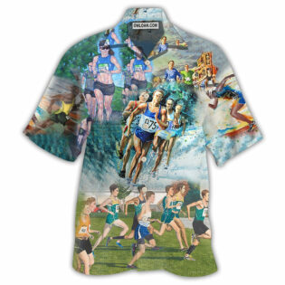 Marathon Run For Earth Run For Us - Hawaiian Shirt - Owl Ohh - Owl Ohh