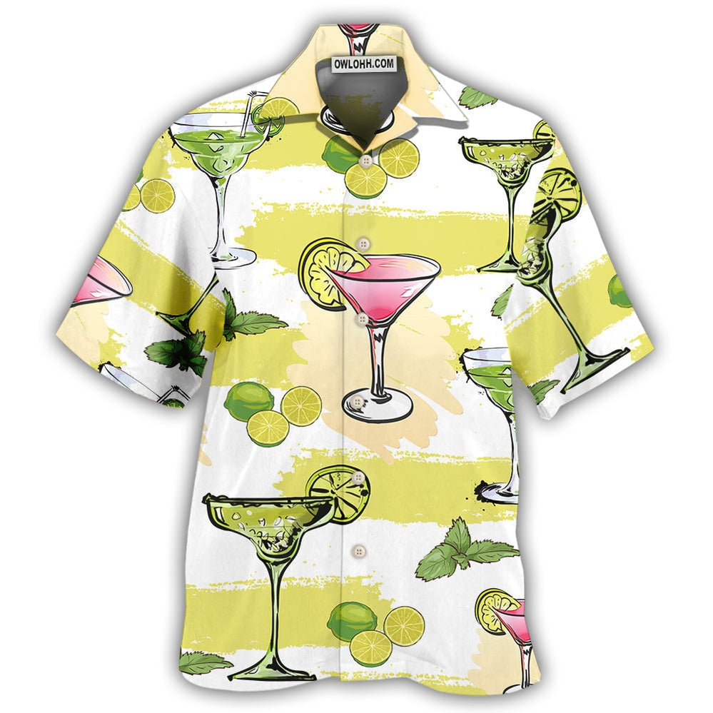 Cocktail Margarita Summer Party - Hawaiian Shirt - Owl Ohh - Owl Ohh