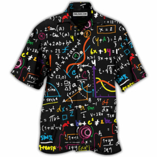 Math Basic Mathematics Style - Hawaiian Shirt - Owl Ohh - Owl Ohh