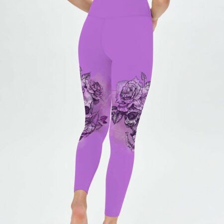 IF YOU ARE SHOCKED ROSE SKULL ALL OVER PRINT - TLNZ1301233