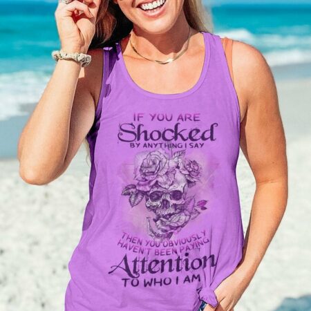 IF YOU ARE SHOCKED ROSE SKULL ALL OVER PRINT - TLNZ1301233