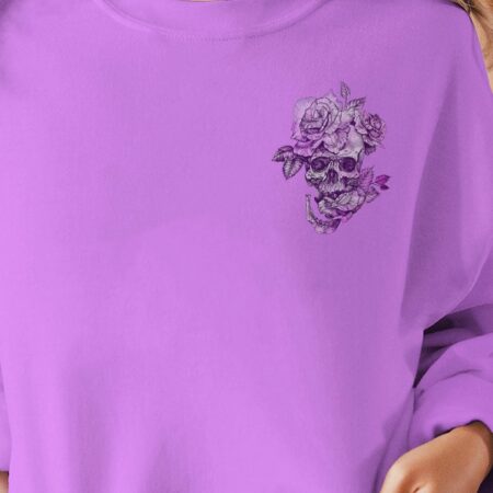 IF YOU ARE SHOCKED ROSE SKULL ALL OVER PRINT - TLNZ1301233