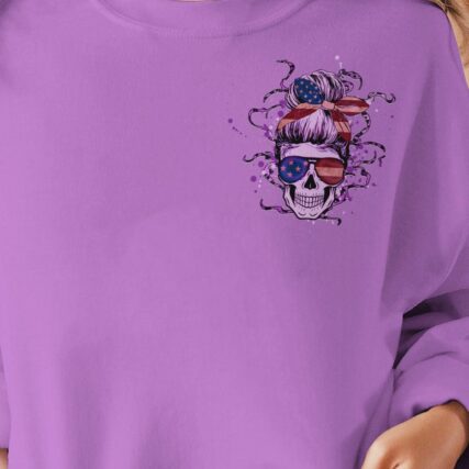 I'M A B DON'T TRY ME MESSY BUN ALL OVER PRINT - YHHG0401233