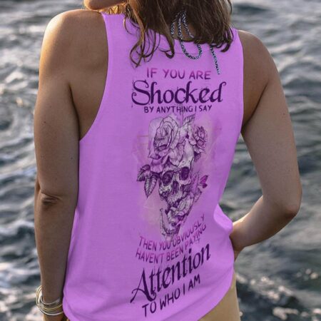 IF YOU ARE SHOCKED ROSE SKULL ALL OVER PRINT - TLNZ1301233
