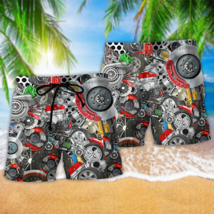 Mechanic I'm A Mechanic It's Not For The Weak Cool Style - Beach Short - Owl Ohh - Owl Ohh