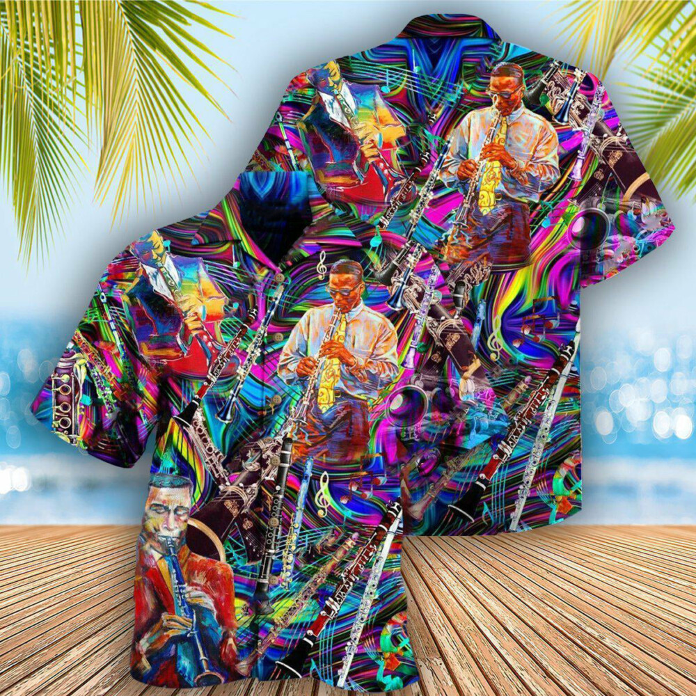 Flute Music Melodies In Your Breathe - Hawaiian Shirt - Owl Ohh - Owl Ohh