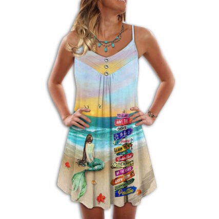 Mermaid Beach On The Sunset - Summer Dress - Owl Ohh - Owl Ohh