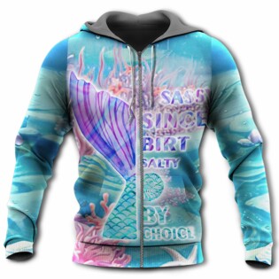 Mermaid Loves Ocean And Sky Line By Choice - Hoodie - Owl Ohh - Owl Ohh