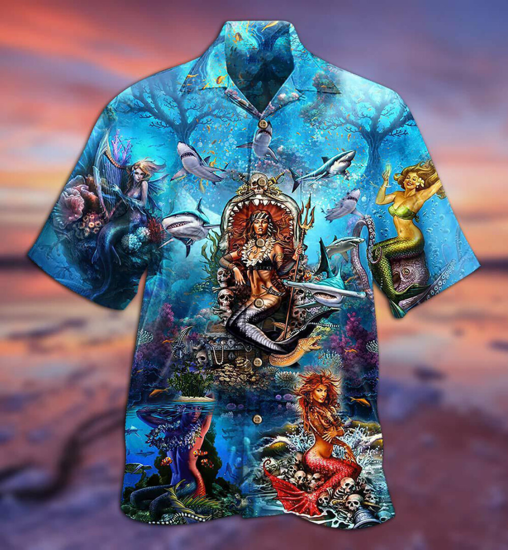 Mermaid Queen Style - Hawaiian Shirt - Owl Ohh - Owl Ohh