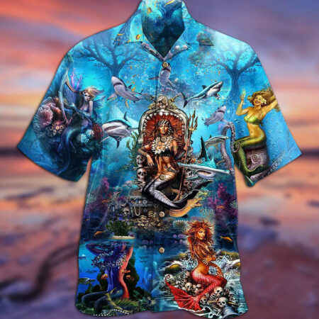 Mermaid Queen Style - Hawaiian Shirt - Owl Ohh - Owl Ohh