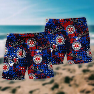 Military Police Fire And Nurses - Beach Short - Owl Ohh - Owl Ohh