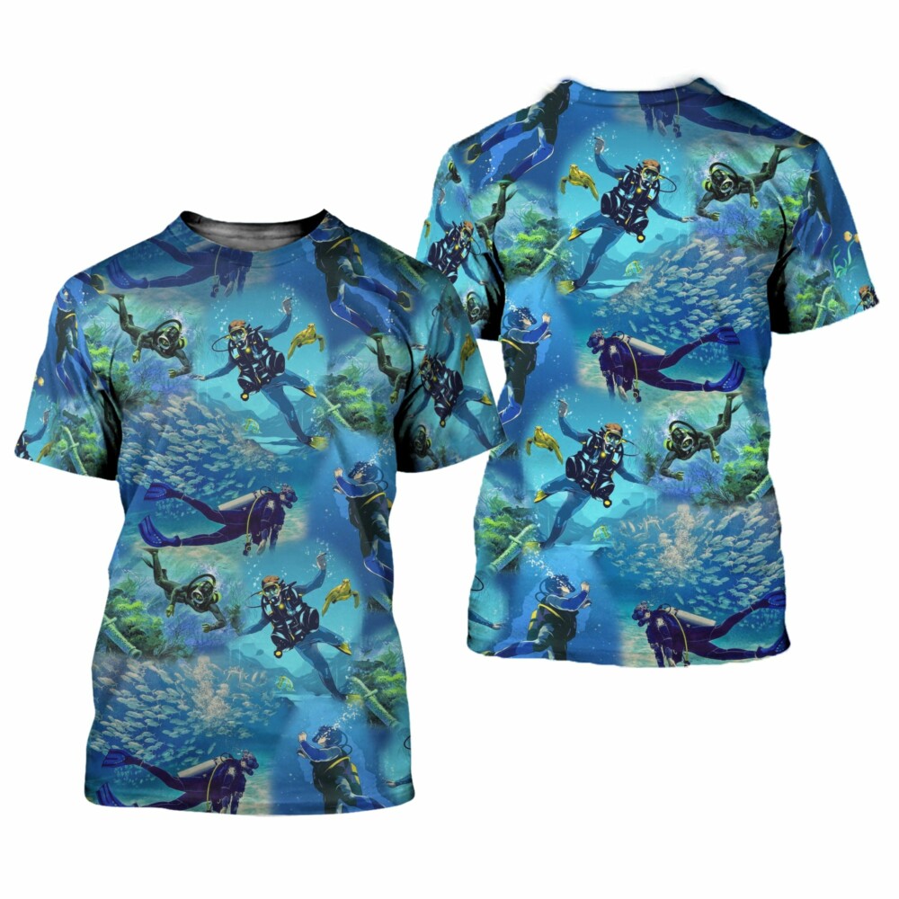 Awesome Scuba Diving - Hoodie - HOOD04FNN271021