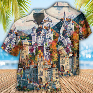 Castle Old Memmories Castles - Hawaiian Shirt - Owl Ohh - Owl Ohh