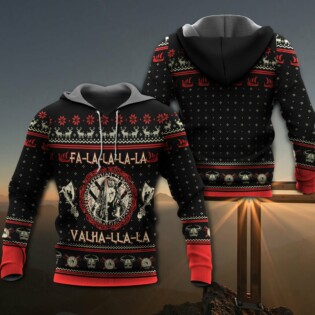 Viking Valhalla Shieldmaiden Falalalala - Hoodie - Owl Ohh - Owl Ohh