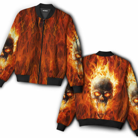Skull hot as hell - Hoodie - HOOD08TNH200921