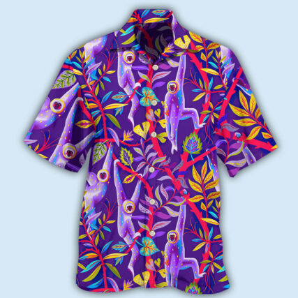 Monkey Colorful Monkey - Hawaiian Shirt - Owl Ohh - Owl Ohh