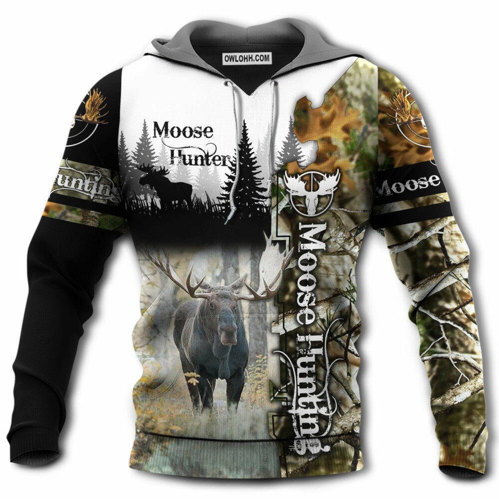 Moose Hunter Amazing - Hoodie - Owl Ohh - Owl Ohh