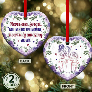 Mother Gift How Truly Amazing You Are - Heart Ornament - Owl Ohh - Owl Ohh