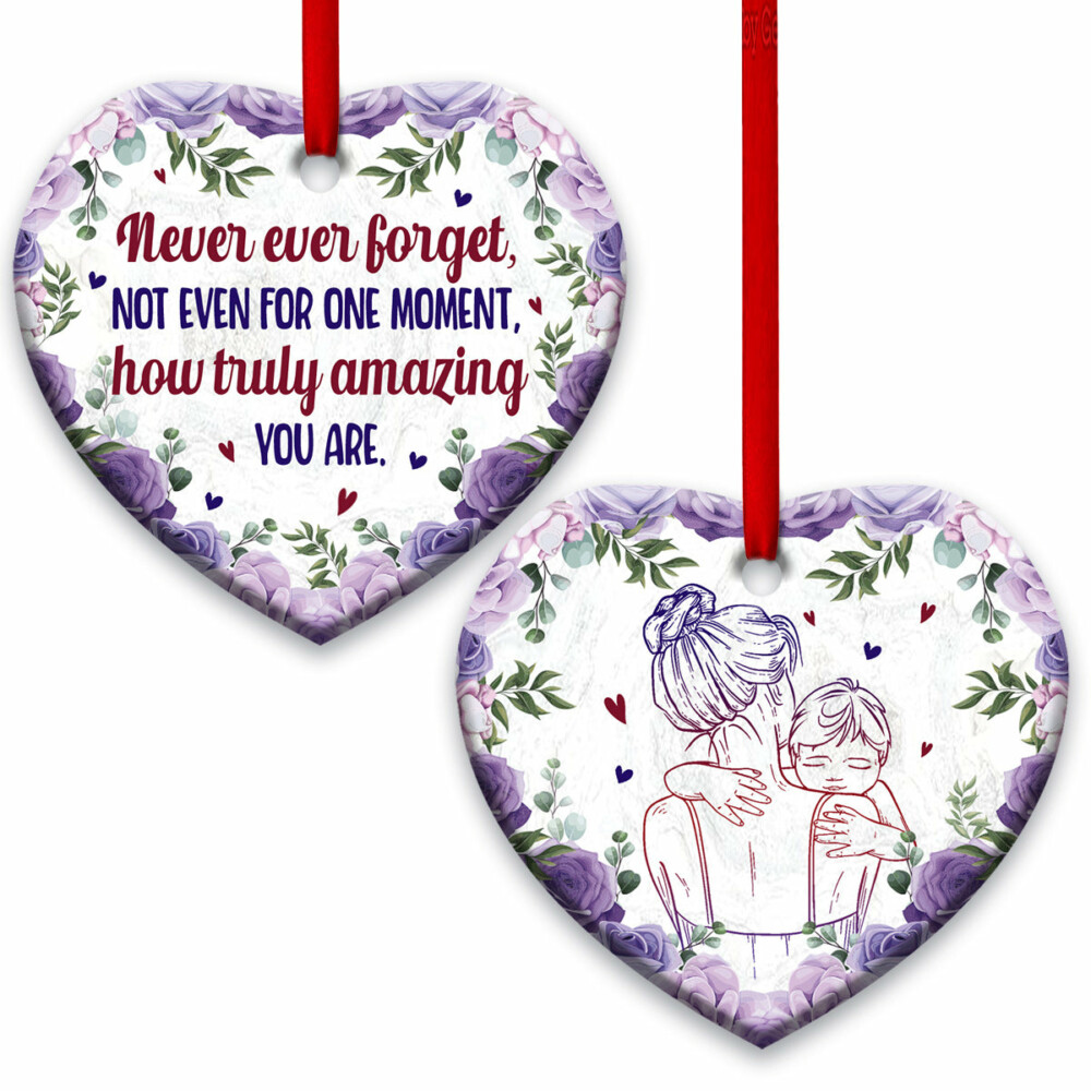 Mother Gift How Truly Amazing You Are - Heart Ornament - Owl Ohh - Owl Ohh
