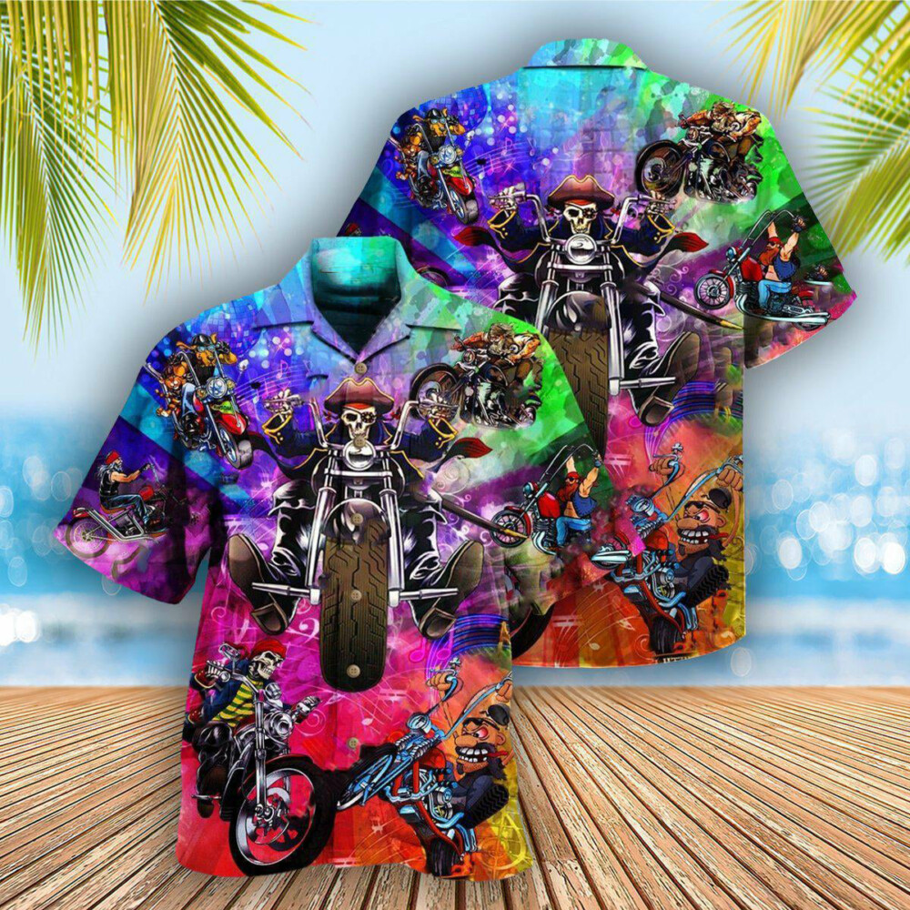 Motorcycle It's Never Late To Take A Ride - Hawaiian Shirt - Owl Ohh - Owl Ohh