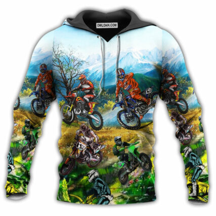 MotorSport Life Is Better With Braap In Nice Day - Hoodie - Owl Ohh - Owl Ohh