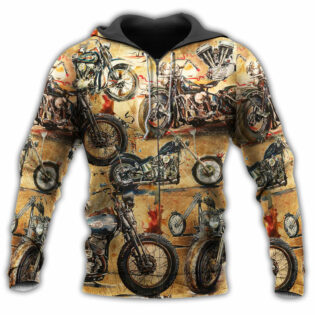 Motorcycle Ride and live today - Hoodie - Owl Ohh - Owl Ohh