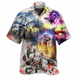 Motorcycle Where The Road Ends The Fun Begins Mix Color - Hawaiian Shirt - Owl Ohh - Owl Ohh