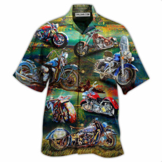 Motorcycle Freedom Is A Full Tank Happy With Road - Hawaiian Shirt - Owl Ohh - Owl Ohh