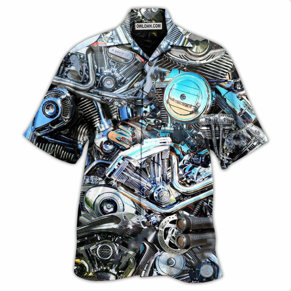 Motorcycle Gone Riding Be Back - Hawaiian Shirt - Owl Ohh - Owl Ohh
