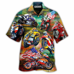 Motorsport Racing America - Hawaiian Shirt - Owl Ohh - Owl Ohh