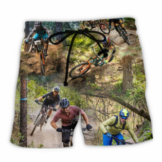 Bike Moutain Biking Cool Road - Beach Short - Owl Ohh - Owl Ohh