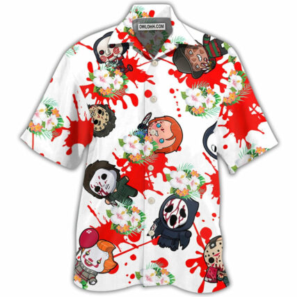 Movie Horror Movies Are My Hobby - Hawaiian Shirt - Owl Ohh - Owl Ohh