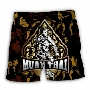 Muay Thai Cool - Beach Short - Owl Ohh - Owl Ohh