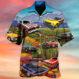 Car Landscape Style - Hawaiian Shirt - Owl Ohh - Owl Ohh