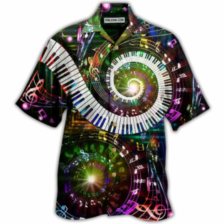 Piano Music 10 Fingers 88 Keys Piano - Hawaiian Shirt - Owl Ohh - Owl Ohh