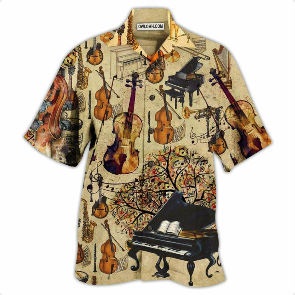 Music All My Life Love It - Hawaiian Shirt - Owl Ohh - Owl Ohh