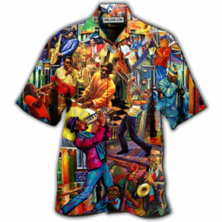 Jazz Music Birthplace Of Jazz Music - Hawaiian Shirt - Owl Ohh - Owl Ohh